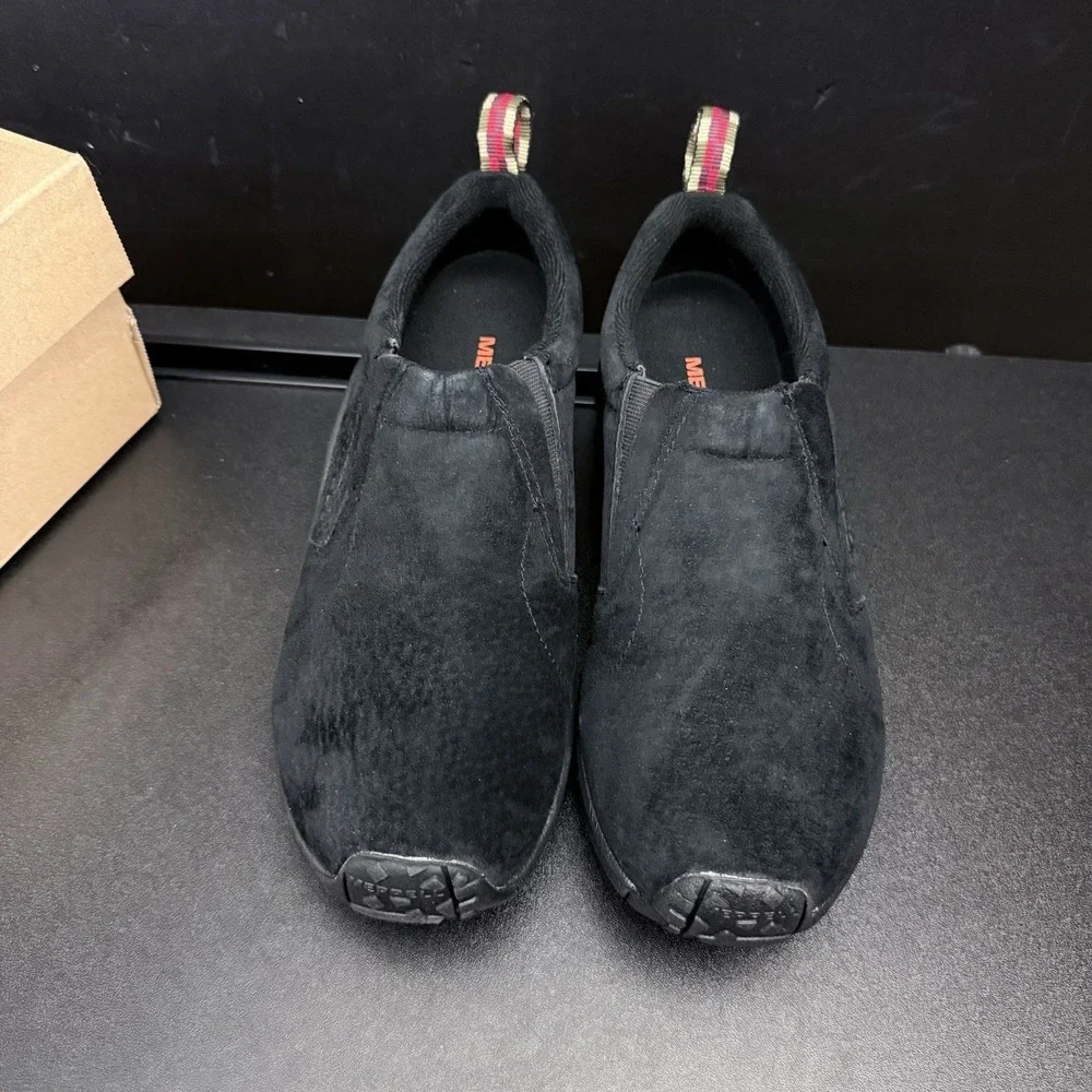 Merrell‎ Jungle Moc Men's Size 8 Midnight J60825 Slip On Shoes Black J60825